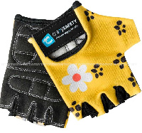 Детские вело-перчатки Crazy Safety Yellow Leopard