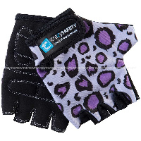 Детские вело-перчатки Crazy Safety Purple Leopard Детские вело-перчатки Crazy Safety Purple Leopard