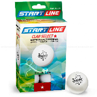 Мячи для настольного тенниса Start Line Club Select 1* New