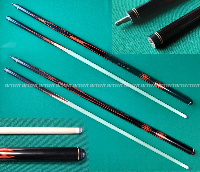 Кий для русского бильярда Vantex Оникс черный граб падук лайсвуд