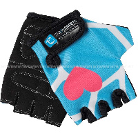 Детские вело-перчатки Crazy Safety Blue Giraffe Детские вело-перчатки Crazy Safety Blue Giraffe