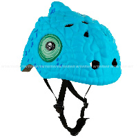 Детский велосипедный шлем Crazy Safety Blue Cameleon Детский велосипедный шлем Crazy Safety Blue Cameleon