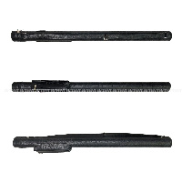 Тубус для кия Мосин Втулка 1 маленький карман черный крокодил