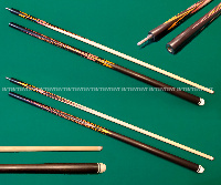 Бильярдный кий ручной работы М.В. 