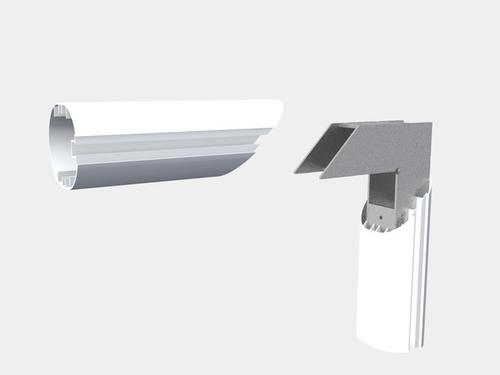 стальные оцинкованные сухари (закладные углов) подогнаны идеально под внутренний рисунок профиля