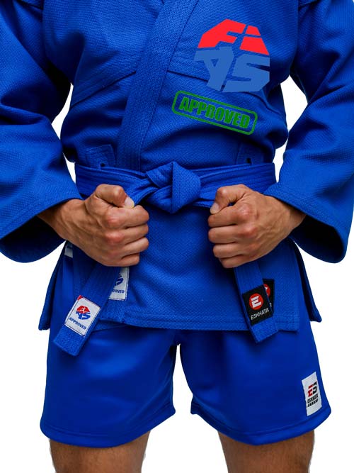 Куртка самбо Eskhata FIAS синяя