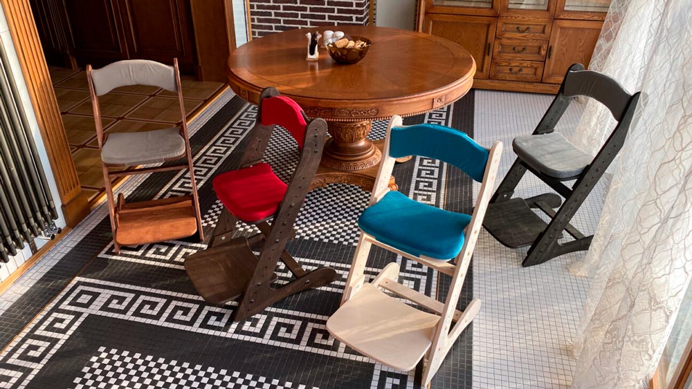 Комплект подушек для стульев Компаньон и Непоседа различные варианты обивки Комплект подушек для стульев Компаньон и Непоседа различные варианты обивки