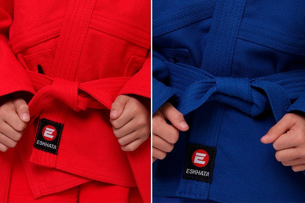 Куртка для борьбы самбо (самбовка) тренировочная ESKHATA