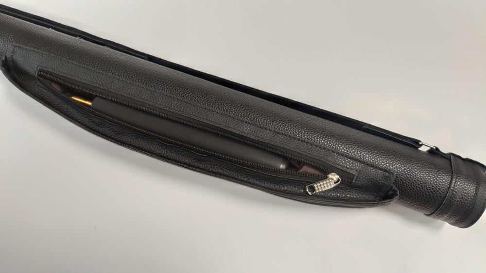 Тубус для кия Мосин Рей 2 кармана черный Тубус для кия Мосин Рей 2 кармана черный