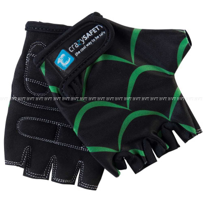 Детские вело-перчатки Crazy Safety Black Dragon