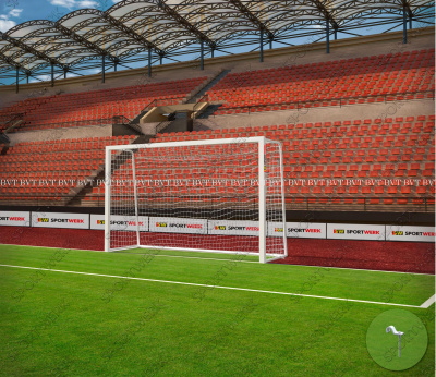 Минифутбольные / гандбольные ворота алюминиевые Sportwerk SpW-AS-300-1P