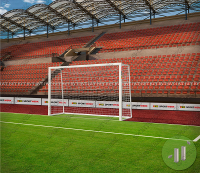 Минифутбольные / гандбольные ворота алюминиевые Sportwerk SpW-AS-300-2P