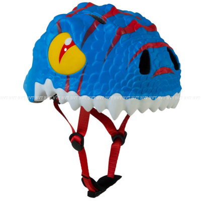 Детский велосипедный шлем Crazy Safety Blue Dragon