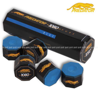 Бильярдный мел PREDATOR 1080 PURE BLUE 5PCS