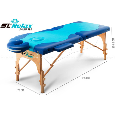 Массажный стол складной Start Line Laguna PRO