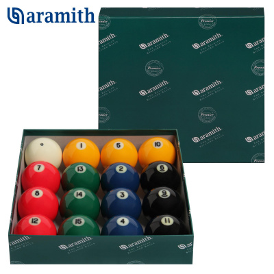 Бильярдные шары 68мм Aramith Premier Pyramid Colour