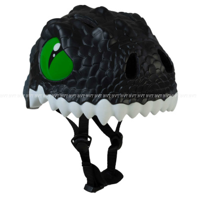 Детский велосипедный шлем Crazy Safety Black Dragon