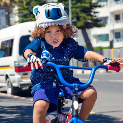 Детский защитный шлем Crazy Safety White Tiger