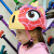 Детский защитный шлем Crazy Safety Red Giraffe