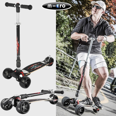 Трехколесный самокат Micro Kickboard Monster