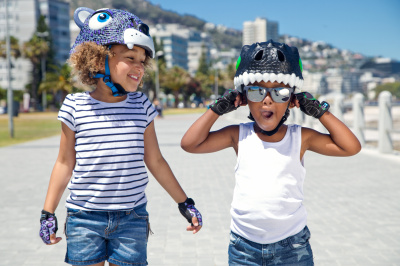 Перчатки Purple Leopard Crazy Safety