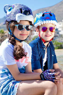 Перчатки Purple Leopard Crazy Safety