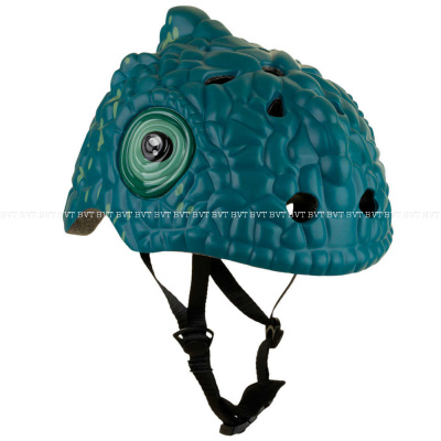Детский велосипедный шлем Crazy Safety Petrol Cameleon