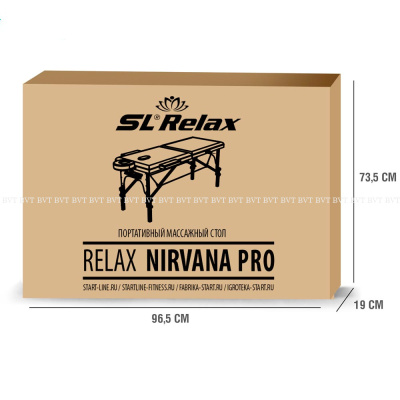 Массажный стол складной Start Line Nirvana PRO