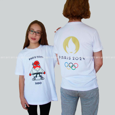 Футболка Judo Olimpic Paris 2024 большой Фригги