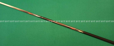 Кий ручной работы МВ цветок черный граб падук граб