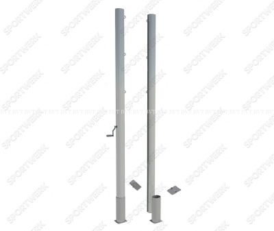 Волейбольные стойки профессиональные алюминиевые стационарные SpW-AUS-7